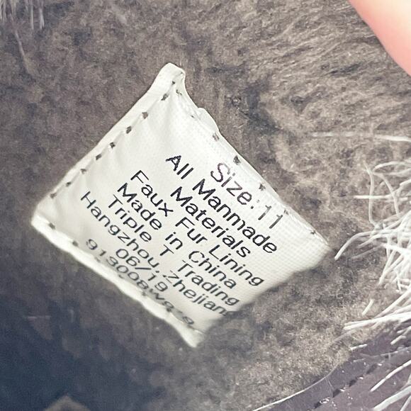 Northside Womens Bishop Winter Boots 11 Brown Lace Up Faux Fur Trim NWOB - Picture 14 of 15